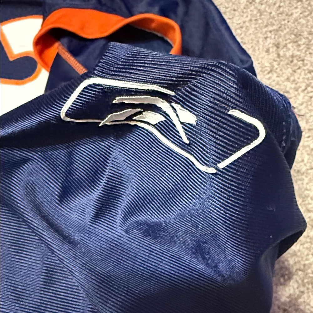 AUTHENTIC Bailey #24 Denver Broncos NFL Reebok Football Jersey L Men’s Length +2 - Picture 6 of 10